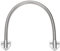 Armored Loop Power Transfer, Door Wire Conduit Flexible Gooseneck Door Cable Protector, Stainless Steel Exposed Mounting Sleeve, Access Wire Protector for Access Control System Video Line Door Lock