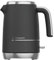 BEKO, Bouilloire, Design Vintage Noir mat, 1,7 L, 3000 W, Résistance cachée, Couvercle amovible, Bec verseur plus pratique, Filtre anti-calcaire amovible, Range cordon