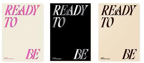 TWICE - READY TO BE 12th Mini Album+Pre-Order Benefit+Folded Poster (Random ver, + 1 Folded Poster)