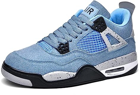 Aszeller Herren Damen Air 4 Skateboardschuhe Schuhe Laufschuhe Turnschuhe mit Luftpolster Walkingschuhe Basketballschuhe Sneaker Sportschuhe