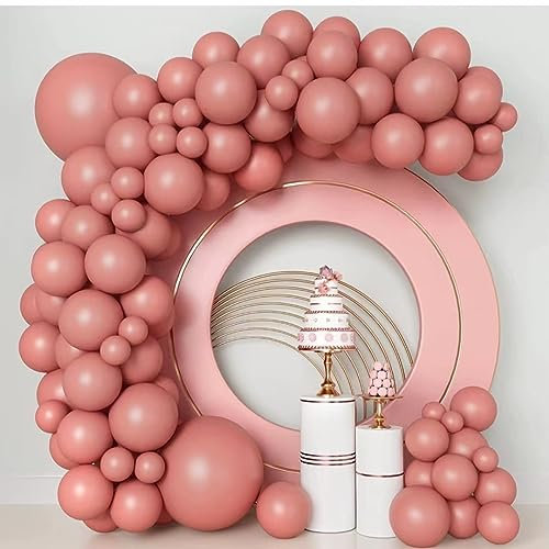 Palloncini Compleanno Rosa Scuro,84 pcs Ghirlanda di Palloncini Rosa Scuro,18 pollici12 pollici10 pollici 5 pollici,Palloncini Rosa Scuro,per Matrimoni Compleanni Baby Shower Laurea Decorazione