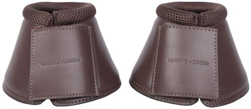 Harry's Horse Hufglocken Springglocken Excellent Klettverschluss (XL, braun)