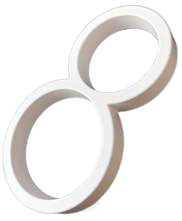 Número de puerta Números de casa flotantes blancos de 125mm, placa de puerta, letras, placa de señal de dirección de Metal, número de placa de puerta de calle exterior for buzón de casa (Color : Numb