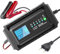 Chargeur de Batterie de Voiture Intelligent 10A 12V/24V 5A, Chargeur de Voiture LCD, mainteneur de Batterie pour AGM, Moto, Tondeuse à Gazon