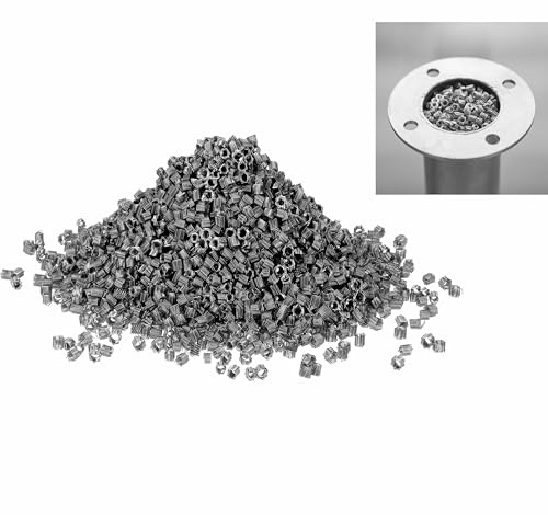 Prismenfedern - 0,5 L Rostfreie/PRISM SPRINGS KUPFERFÜLLUNG Edelstahlfedern