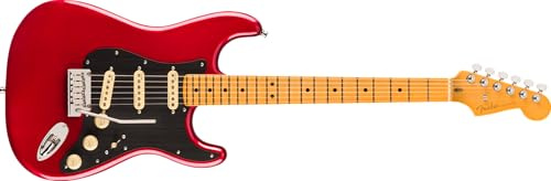 Fender American Ultra II MN Sinister Red - E-Gitarre