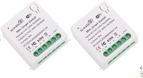 Matter, der smartphone-relais, wendet sich an homekit und Alexa, die programme und die stimmsteuerung, den timer, die steuerung der gruppe und die lampen, ventilatoren, luftbefeuchter, 16A (2 Packs)