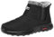 Generico Stivali Donna Pioggia Stivali Pioggia Donna Alti Scarpe Invernali comode in Cotone Antiscivolo per Le Donne Stivali da Neve Waetpoof Scarpe da Pioggia Donna Scarpe da Pioggia (Dark Gray, 40)