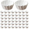 Baking Liners, Versatile Parchment Paper Rounds for 4/6/8-Inches Muffin Tins and Cake Pans, 50 Pack Cupcake Wrappers and Dessert Liners for Baking and Simples Cleanup