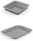 Salter Essentials Baking Tin & Oven Tray Set – 26 cm Square Cake Tin, 31 cm Baking Sheet, Non-Stick Coating, Dishwasher Safe, Made in The UK, Lightweight, Durable Carbon Steel, PFOA-Free