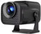 Projector HY320 Mini Newly Native 720P Android 11 4K Projector 300ANSI Wifi6 BT5.0 Cinema Outdoor Portable 180° Rotable Projector
