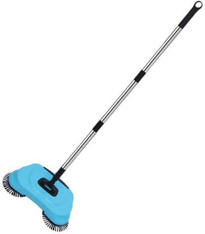 Limpiador de barredora de alfombras, barredora de mano | Escoba de alfombra no eléctrica - Escoba con mango ajustable, Escoba para superficies de madera dura, parquet, laminado