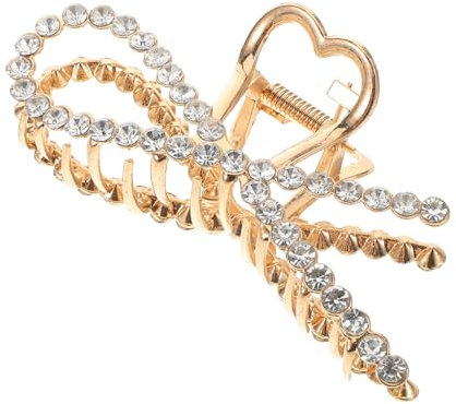 COMPUKAS Strass Haarklammer Mit Krokodilklemmen Für Hochzeitskopfschmuck Und Haarschmuck Für Frauen Dekorative Haarspangen Für Besondere Anlässe