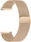 Wepro 18mm Magnet Metall Armband Kompatibel für Garmin Venu 3s 2s, Vivoactive 4s, Vivomove 3s, Forerunner 255s, 255s Music, 265s, Edelstahl Band Mesh Ersatz Uhrenarmband Herren Damen