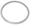 Pressure Cooker Replacement Seal-Ring Heat Resistant Silicone Gasket Clear Rubber Sealing-Ring for Stainless Steel Cooker Multiple Sizes(24cm)
