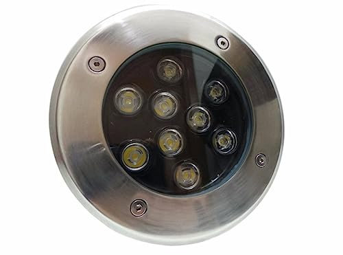 Spot LED Encastrable Extérieur IP65 220V Sol 9W 60° - Blanc Froid 6000K - 8000K - SILAMP