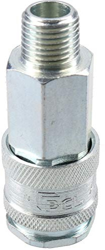 PCL XF Series Female Coupler 1/4 BSP Male Thread Air Hose Fitting AC71CM