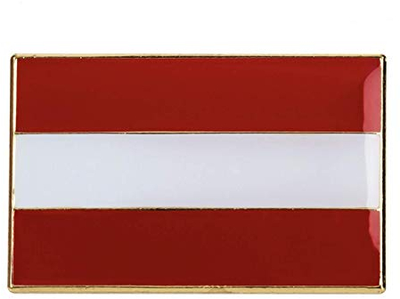 Patch Nation Groß Österreich Flagge Metall Button Badge Pin Brosche Anstecker