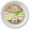 Disposable Paper Plates For Parties Outdoor Events White 6inch 15cm Pack Of 1000