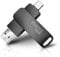 Chiavetta USB 32 GB, USB 3.0 Pennetta USB 32 GB Type C OTG Penna USB 32 giga USB C MINI Pen Drive 32GB per PC/MacBook/Tablet/Smartphone Huawei, Xiaomi, Oneplus
