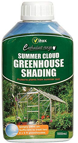 Wolvercroft Garden Centre Vitax Summer Cloud Greenhouse Shading (500ml) X 2