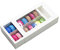 afdg Macaron Boxes, 12 Pieces Biscuit Box with Window, Empty Macaroon Boxes, Pastry Packaging Box for Biscuits, Candies, Small Breads, Donuts (Large White)