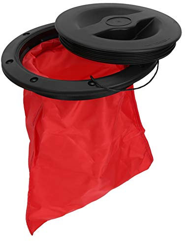 YUUGAA Kayak Hatch Cover, Boat Sealing Hatch Cover Round Circular Type Lid Waterproof Kayak Accessories W/Storage Bag(6 inches)