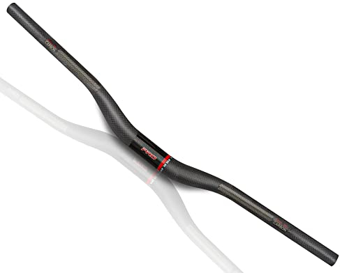RXL SL mtb lenker 31,8fahrrad riser lenker 3K matt Fahrrad Riser Bars Lenker 740mm downhill lenker 31,8 für Mountainbikes, Rennrad, E-bike,BMX, Rennrad Lenker cube fahrrad lenker carbon mtb lenker