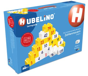 Hubelino Zahlenmauern (Prof. Kortenkamps Mathe-Bausteine), 410214, Mehrfarbig