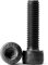M8 x 55mm 20PCS vis cylindrique à six pans creux selon la norme, Entièrement Filetée Boulons en Acier au Carbone 12,9(Noir)