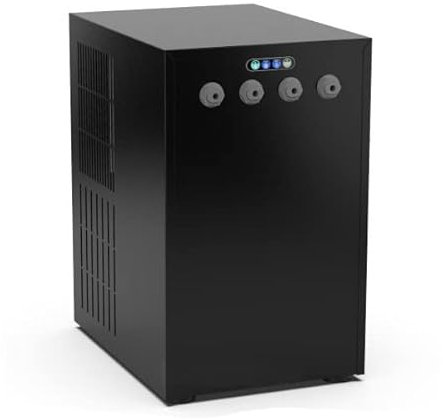 Refrigeratore sottobanco FonteAzzurra per casa YOU 150; acqua fredda, ambiente e frizzante, 36 l/h con purificatore, rubinetto cinque vie JAZZ, kit gasatura