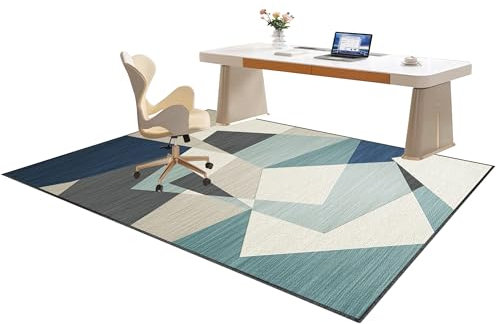 Gaming Teppich Stuhlunterlage, Bodenschutzmatte Bürostuhl, Bürostuhlmatte, Bürostuhl Matte, Bodenmatte unter Bürostuhl und Schreibtisch, Schreibtischunterlage, Stuhlmatte für Harte Böden 160 x 200 cm