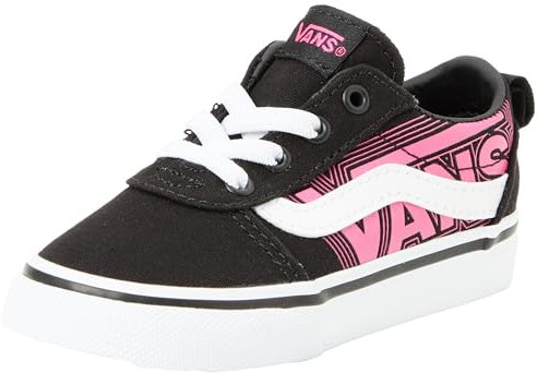 Vans Ward, Sneaker Unisex - Bambini e ragazzi, Glow Neon Pink Black, 21 EU