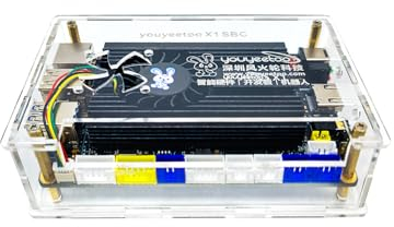 WayPonDEV Acrylgehäuse für X1 X86 Windows Single Board Computer