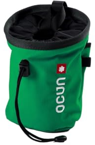 Ocun Push + Belt Grün - Praktischer stylischer Chalkbag, Größe One Size - Farbe Green Medium Twist