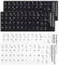 VAEIORP 4 pcs Autocollants pour Clavier français Autocollants de Remplacement des Lettres du Clavier français pour Ordinateurs Portables