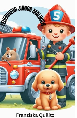 Feuerwehr Junior Malbuch