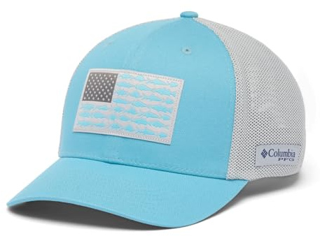 Columbia PFG Fish Flag Mesh Ball Cap, Mesh Cap Kappe für Unisex