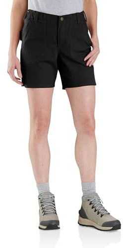 Carhartt Damen Shorts Rugged Flex Relaxed Fit Canvas Work Short