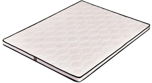 Feste Kokos- und Latex-Matratze mit Druckentlastung in Zonen für besseren Schlaf (90 x 200 x 10 cm)