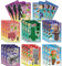 ETHEL 24 Sheets Cartoon Make a Face Stickers, Make Your Own DIY Stickers for Kids, Art Crafts Suitable for Birthday Party Supplies Gifts (Miner Gaming DIY)