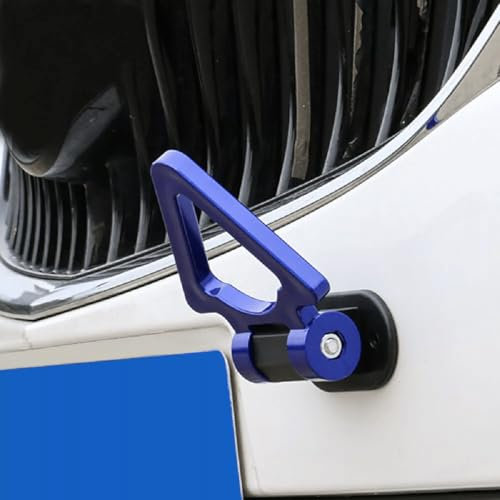 WJYZNB Ganci di Traino per Auto, Compatibile con Renault Clio 5/Captur 2/Arkana/Megane E-Tech, Accessori per Auto,Blue