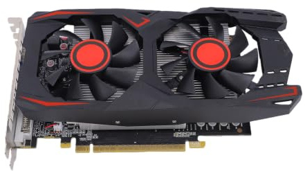 LUCKDANO 6GB GDDR5 Graphics Card Video GPU 192BIT Core 783MHz 1566MHz Memory Efficient Quiet Cooling PCI Express 2.0 with HD Multimedia DVI VGA for Gaming PC Work Movies