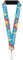 Buckle-Down Lanière unisexe pour adulte – 1.0 la petite sirène/château Ariel, volant et porte-clés multicolore, taille unique US