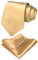 JEMYGINS Cravate Homme Doré en Soie Brillant Tissu doux Mariage et Pinces à cravate et Carre de poche Ensemble Compris boîte(8)