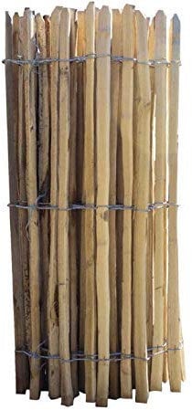 Chestnut Paling - Fencing Material - Galvanised Wire (0.9m High)