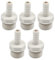 Othmro Raccord cannelé en PVC de 20,3 mm à 8 mm - Raccord mâle - Raccord de tuyau de jardin - 8 à 4 - 5 pièces