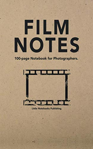 Film Notes: Ein 100 Seiten Notizbuch für Analogfotografen.