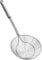 Écumoire en acier inoxydable avec poignée pour frire et servir les aliments, les pâtes, les spaghettis, les nouilles (diamètre : 16 cm ; longueur totale : 41,3 cm)