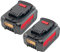 Geelink 2 pack DCB184 20v max 5Ah XR Lithium Ion Battery Replacement for DeWalt 18V battery DCB180 DCB181 DCB182 DCB184-XJ DCB200 DCB206
